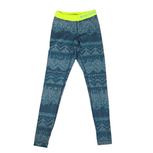 Lot of 4 Patterned Leggings: Reebok / Nike Pro / VS Pink / Calvin Klein - Picture 5 of 16